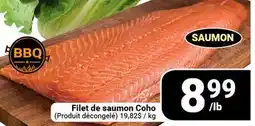 Pasquier Filet de saumon Coho offer