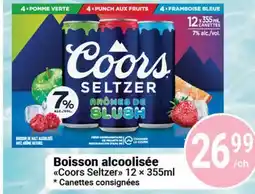 Pasquier Boisson alcoolisée Coors Seltzer offer