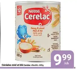 Pasquier Céréales miel et blé Cerelac Nestle offer