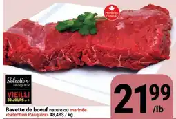 Pasquier Bavette de bœuf Pasquier offer