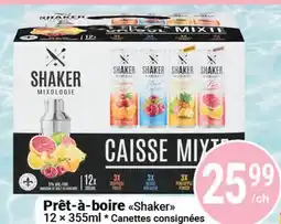 Pasquier Prêt-à-boire Shaker offer