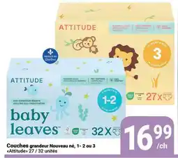 Pasquier Couche grandeur nouveau né, 1-2 ou 3 Attitude offer