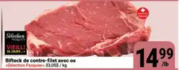 Pasquier Bifteck de contre-filet avec os Sélection Pasquier offer
