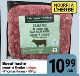 Pasquier Boeuf haché nourri à l'herbe maigre Thomas Farms offer