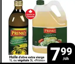 Pasquier Huile d'olive extra vierge 1L ou végétale Primo offer
