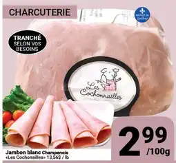 Pasquier Jambon blanc Champenois Les Cochonnailles offer