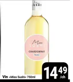 Pasquier Vin Miss Sushi offer