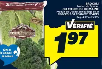 IGA ROMAINE HEARTS offer