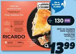 IGA RICARDO FROZEN PINK SALMON PIE offer