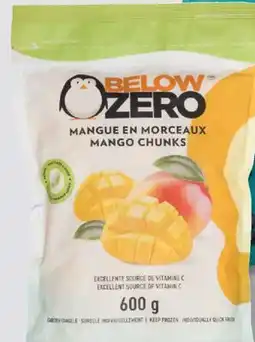 IGA BELOW ZERO FROZEN FRUITS offer
