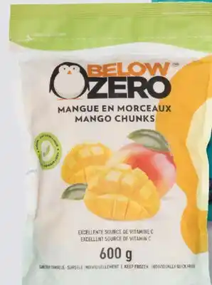 IGA BELOW ZERO FROZEN FRUITS offer