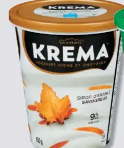 IGA OLYMPIC KREMA YOGURT offer