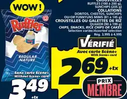IGA RUFFLES CHIPS offer