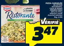 IGA DR.OETKER RISTORANTE FROZEN PIZZA offer