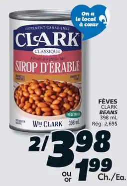 IGA CLARK BEANS offer