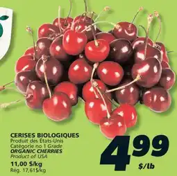 IGA ORGANIC CHERRIES offer
