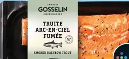 IGA FUMOIRS GOSSELIN TROUT TENDER offer