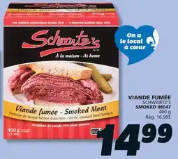 IGA SCHWARTZ'S SMOKED MEAT offer
