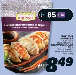 IGA KIM PHAT Style potstickers FROZEN DUMPLINGS offer