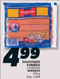 IGA HYGRADE WIENERS offer