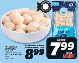 IGA BLUE TIDE FROZEN SCALLOPS offer
