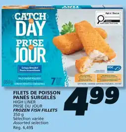IGA HIGH LINER FROZEN FISH FILLETS offer