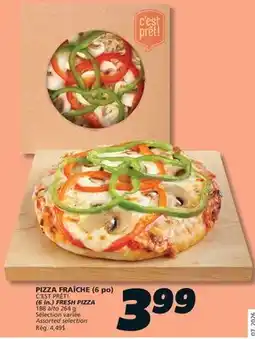 IGA C'EST PRÊT! (6 in.) FRESH PIZZA offer