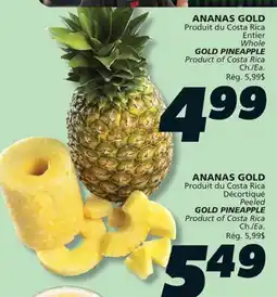 IGA GOLD PINEAPPLE offer
