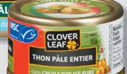 IGA CLOVER LEAF SOLID LIGHT TUNA offer