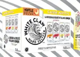 IGA WHITE CLAW SPARKLING ALCOHOLIC MALT DRINK offer