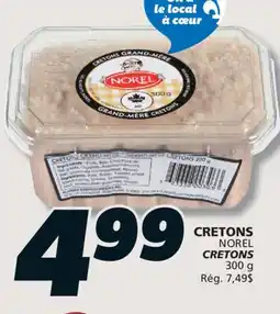 IGA NOREL CRETONS offer