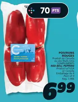 IGA RED BELL PEPPERS offer