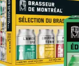 IGA BRASSEUR DE MONTRÉAL BEER offer