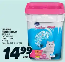 IGA SAULAR CATS PRIDE CAT LITTER offer