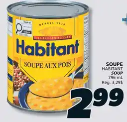 IGA HABITANT SOUP offer