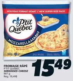 IGA P'TIT QUÉBEC SHREDDED CHEESE offer