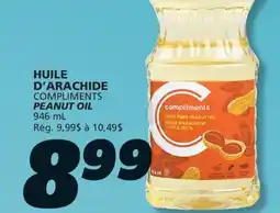 IGA COMPLIMENTS PEANUT OIL offer