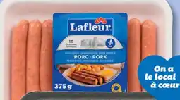 IGA LAFLEUR FRESH SAUSAGES OR BREAKFAST SAUSAGES offer