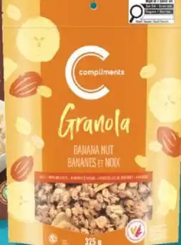 IGA COMPLIMENTS GRANOLA offer