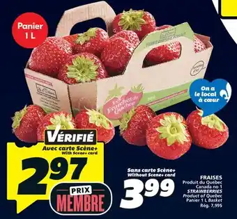 IGA STRAWBERRIES offer