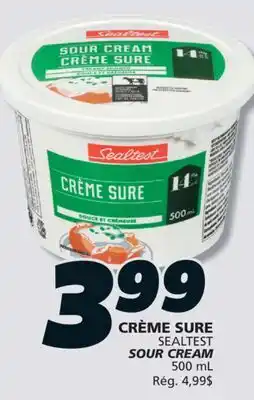 IGA SEALTEST SOUR CREAM offer