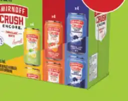 IGA SMIRNOFF ALCOHOLIC MALT DRINK offer