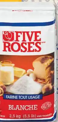 IGA FIVE ROSES FLOUR offer