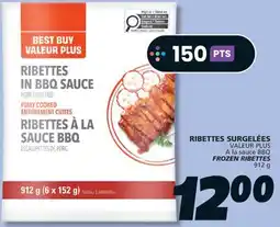 IGA VALEUR PLUS FROZEN RIBETTES offer