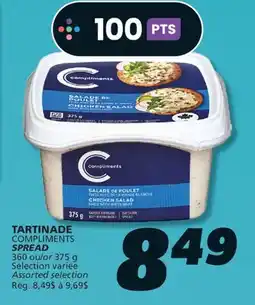 IGA COMPLIMENTS SPREAD offer