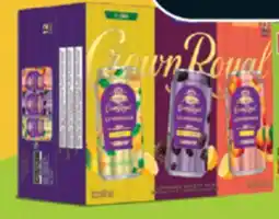 IGA CROWN ROYAL ALCOHOLIC MALT DRINK offer