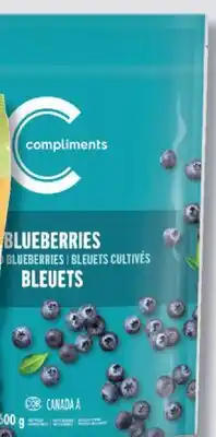IGA COMPLIMENTS FROZEN FRUITS offer