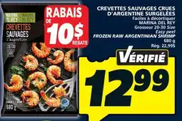 IGA MARINA DEL REY FROZEN RAW ARGENTINIAN SHRIMP offer