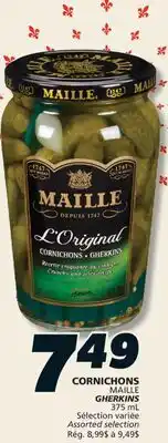 IGA MAILLE GHERKINS offer