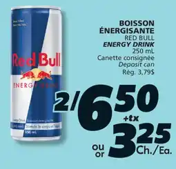 IGA RED BULL ENERGY DRINK offer